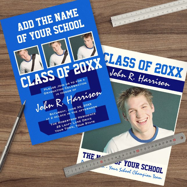 Invitation Joueur de basket-ball Sport Diplôme Numéro de chem (Créateur téléchargé)