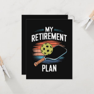Invitation Joueur de pickleball Mon plan de retraiteMon plan