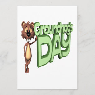 Invitation Jour de Groundhogs