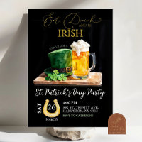 Jour de la Saint Patrick Shamrock irlandais Fête d