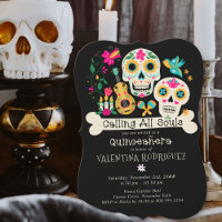 Jour des Morts Appel à toutes les Âmes Quinceanera