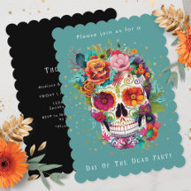 Jour Des Morts Crâne De Sucre Mexicain Toutes Âmes