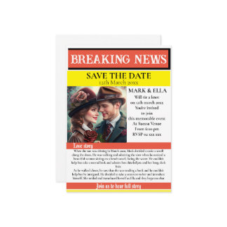 Invitation Journal enregistrer la date