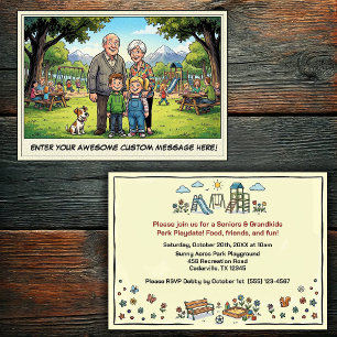 Invitation Journée des grands-parents et des petits-enfants a