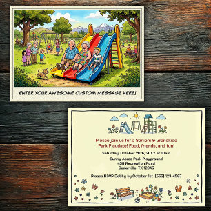 Invitation Journée des grands-parents et des petits-enfants a