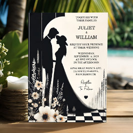Invitation Joy Retro Boho Studio Creative Illustrated Mariage