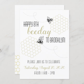 Invitation Joyeuse fête de l'abeille !