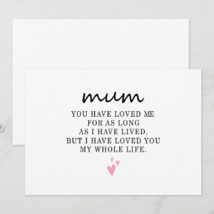 Invitation Joyeuse Fête des mères Cadeau Maman Anniversaire p