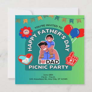 Invitation Joyeuse Fête des Pères