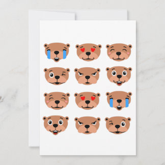Invitation joyeuse journée de la marmotte emoji mignon kawaii