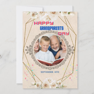 Invitation Joyeuse Journée des grands-parents