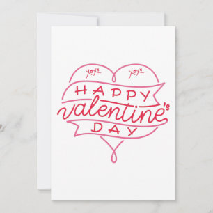 Invitation Joyeuse Saint-Valentin