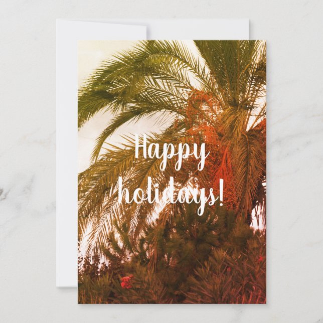 Invitation Joyeuses fêtes ! (Devant)