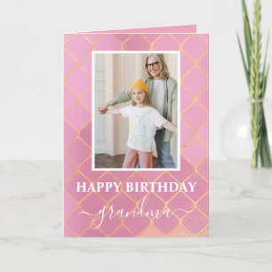 Invitation Joyeux anniversaire grand-mère photo