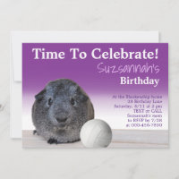 Joyeux Anniversaire Personnalisé avec des Cobayes