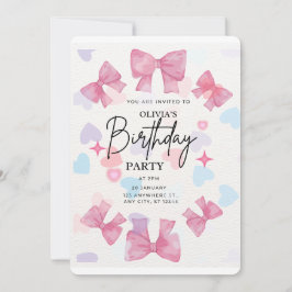 Invitation Joyeux Anniversaire pnik