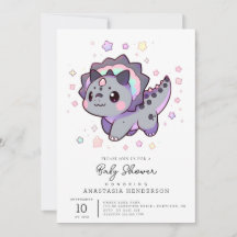 Joyeux Baby shower Whimsical Dinosaur