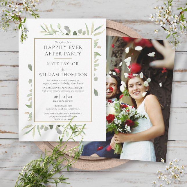 Invitation Joyeux Jour après la fête de la verdure Mariage Ph (Créateur téléchargé)