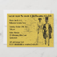 Joyeux mariage d'Halloween Époux fantôme Spooky Ma