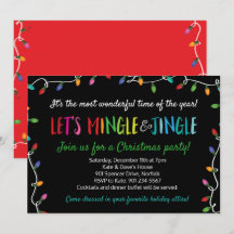 Joyeux Mingle et Jingle Christmas Lights Party