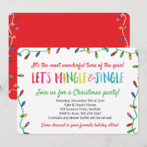 Joyeux Mingle et Jingle Christmas Lights Party