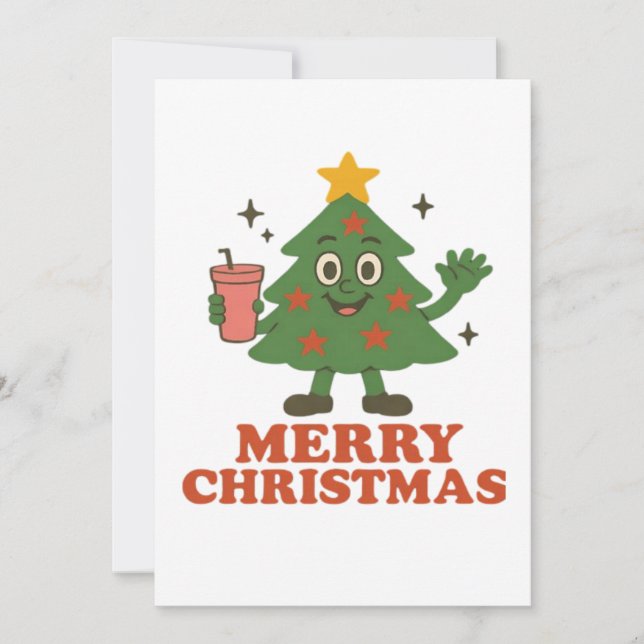 Invitation Joyeux Noël (Devant)