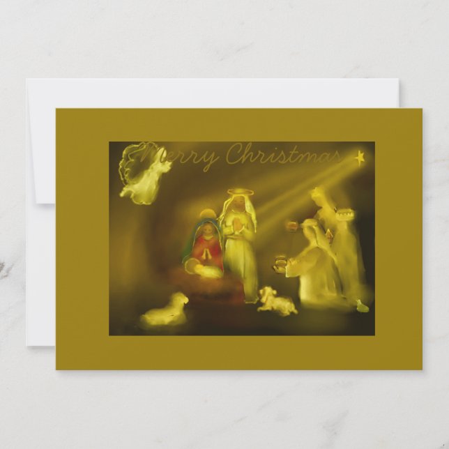 Invitation Joyeux Noël (Devant)