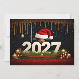 Invitation Joyeux Noël & Bonne Année 2027