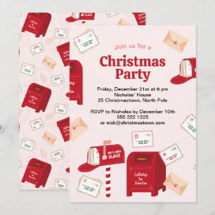 Invitation Joyeux Noël du pôle Nord