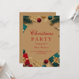 Invitation Joyeux Noël Fête