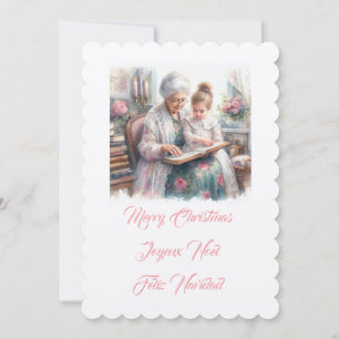 Invitation Joyeux Noël Grand-mère