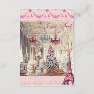 Invitation Joyeux Noel Palace de Versailles Marie Antoinette