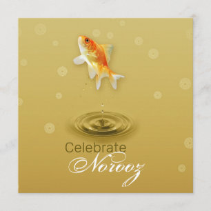 Invitation Joyeux Nouvel An perse Poisson Norooz