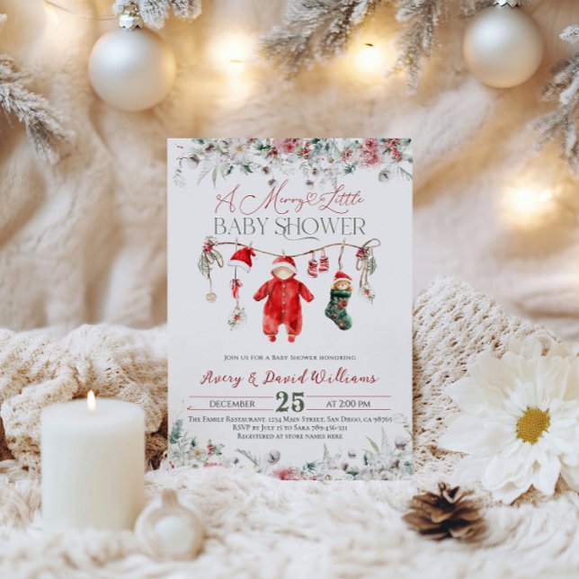 Invitation Joyeux petit Baby shower Neutre (Créateur téléchargé)