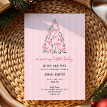 joyeux petit noël gribouillage arbre bébé shower 