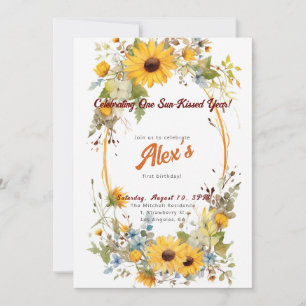 Invitation Joyeux premier anniversaire ! 1er anniversaire