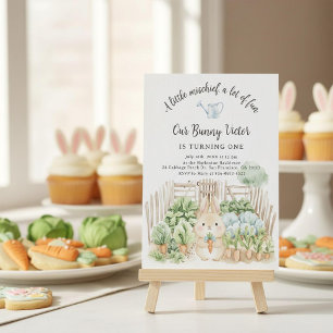 Invitation Joyeux premier anniversaire de la fête du jardin d