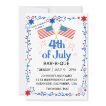 Juillet Quatrième américain Drapeau Aigle barbecue