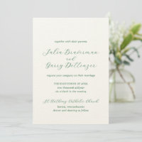 Julia Hunter Green Traditionnel Mariage élégant