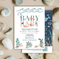 Jumeaux Code QR sous la mer Oh Bébé Baby Shower