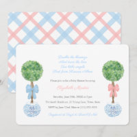 Jumeaux Fille Garçon Prépas Ruban Rose Bleu Baby S