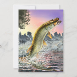 Invitation Jumping Walleye