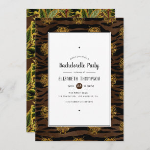 Invitation Jungle Tiger Bachelorette