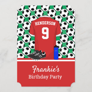 Invitation Junior Youth socer event RW