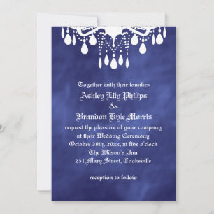 Invitation Jusqu'à ce que la mort nous sépare dans un mariage
