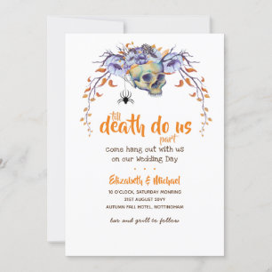 Invitation Jusqu'à la mort Faisons-nous partie Mariage Invita