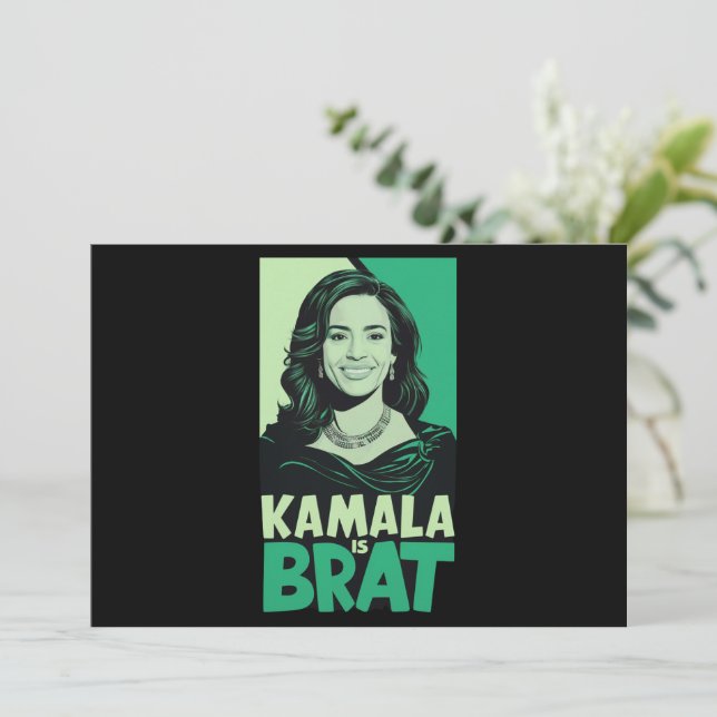 Invitation Kamala est un sarcastique amusant (Debout devant)