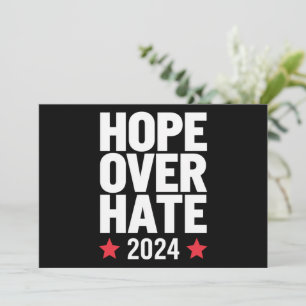Invitation Kamala Harris 2024 Espoir sur la haine Présidentie