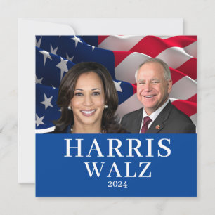 Invitation Kamala Harris Et Tim Walz 2024
