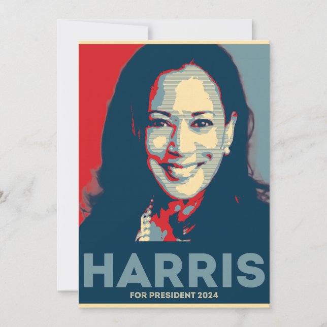 Invitation Kamala Harris pour le président 2024 - Hope (Devant)